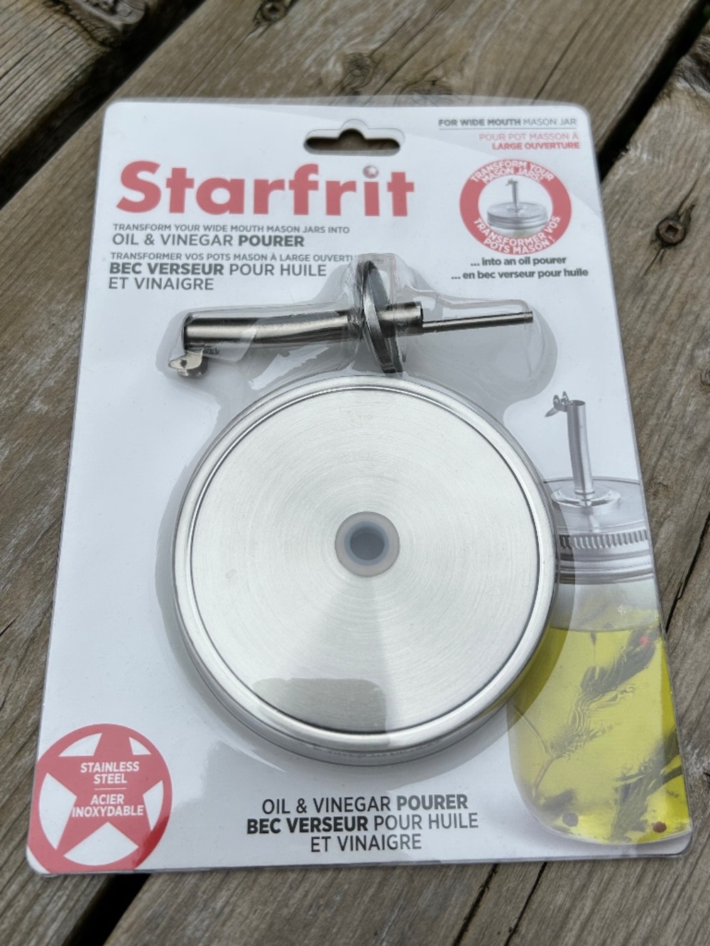 Starfrit ⎸ NWT Oil And Vinegar Pourer